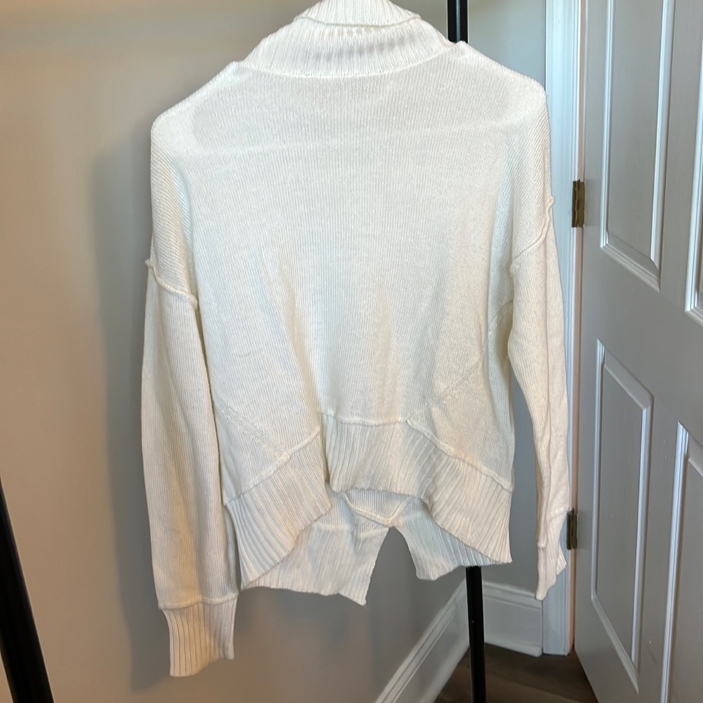 White Turtle Neck Sweater